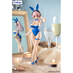 FuRyu: BiCute Bunnies - Super Sonico (Blue Rabbit Ver.) Figure (ONLINE ORDER ONLY)