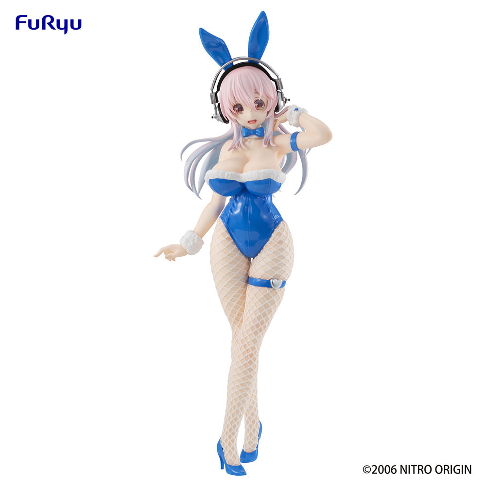 Super Sonico BiCute Blue Rabbit Bunnies Figure (ONLINE ORDER ONLY)