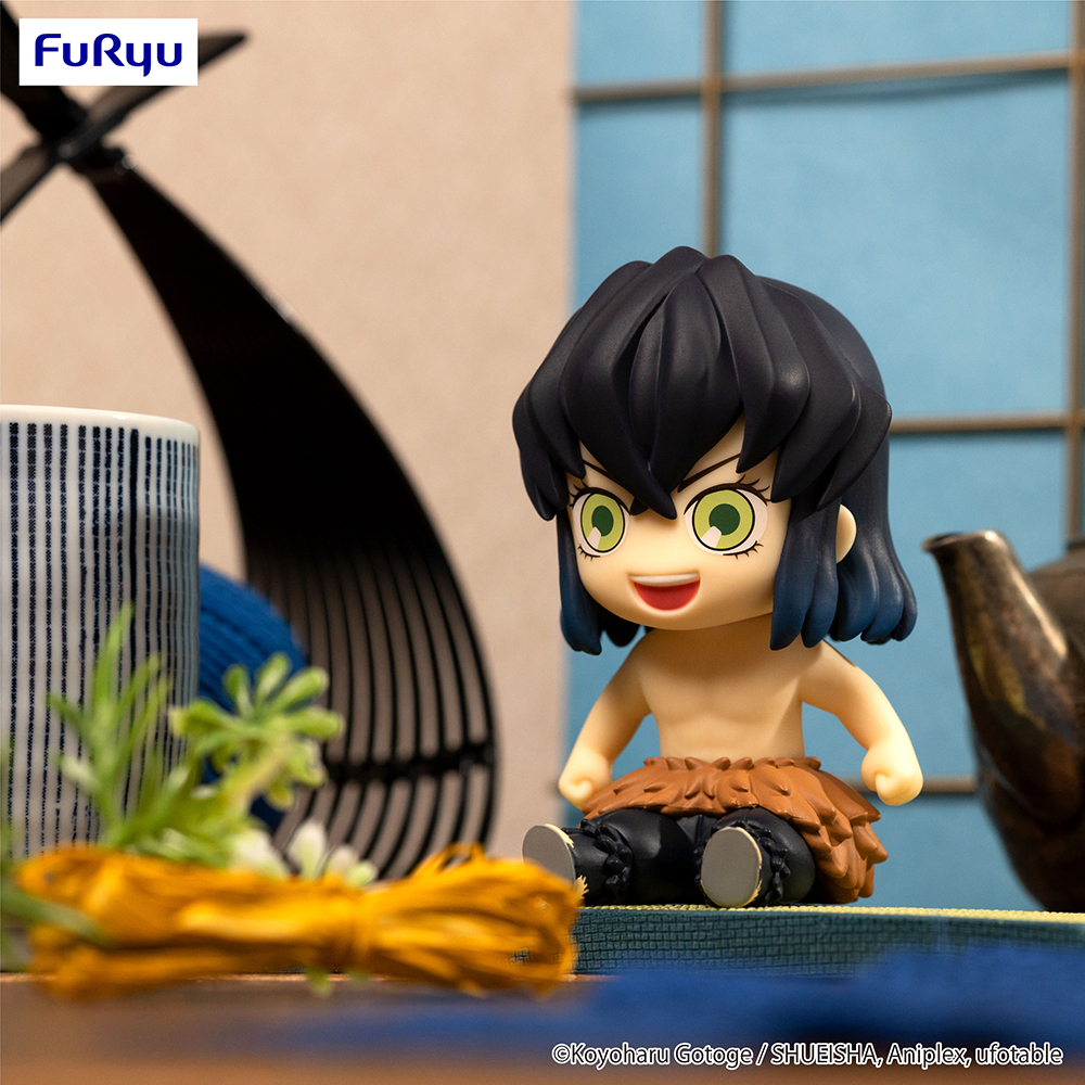 FuRyu: Demon Slayer: Kimetsu no Yaiba - Hashibira Inosuke Sumiko Potetto Figure (ONLINE ORDER ONLY)