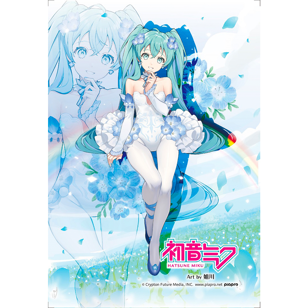 FuRyu: Vocaloid - Hatsune Miku (Flower Fairy Nemophila Ver.) Noodle Stopper Figure (With Bonus) (ONLINE ORDER ONLY)