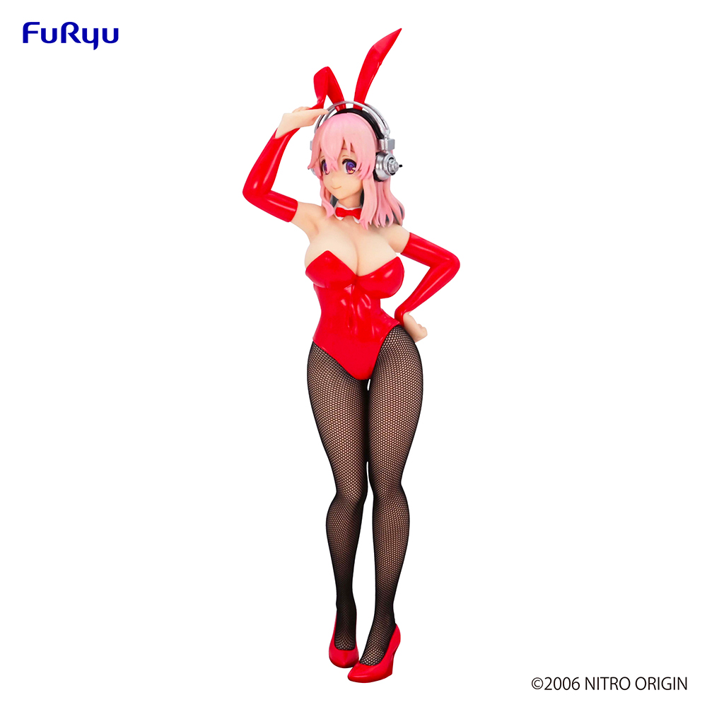 FuRyu: BiCute Bunnies - Super Sonico (Red Rabbit Ver.) Figure (ONLINE ORDER ONLY)