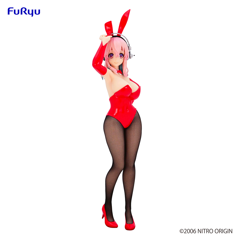 FuRyu: BiCute Bunnies - Super Sonico (Red Rabbit Ver.) Figure (ONLINE ORDER ONLY)