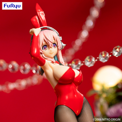 FuRyu: BiCute Bunnies - Super Sonico (Red Rabbit Ver.) Figure (ONLINE ORDER ONLY)