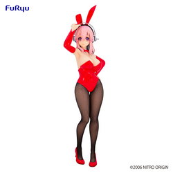 FuRyu: BiCute Bunnies - Super Sonico (Red Rabbit Ver.) Figure (ONLINE ORDER ONLY)