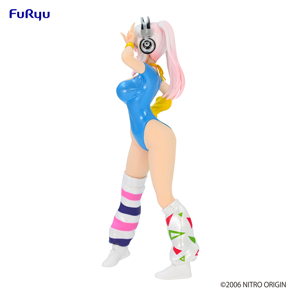 FuRyu: Nitroplus - Super Sonico (1980's Blue Another Color Ver.) Concept Figure (ONLINE ORDER ONLY)