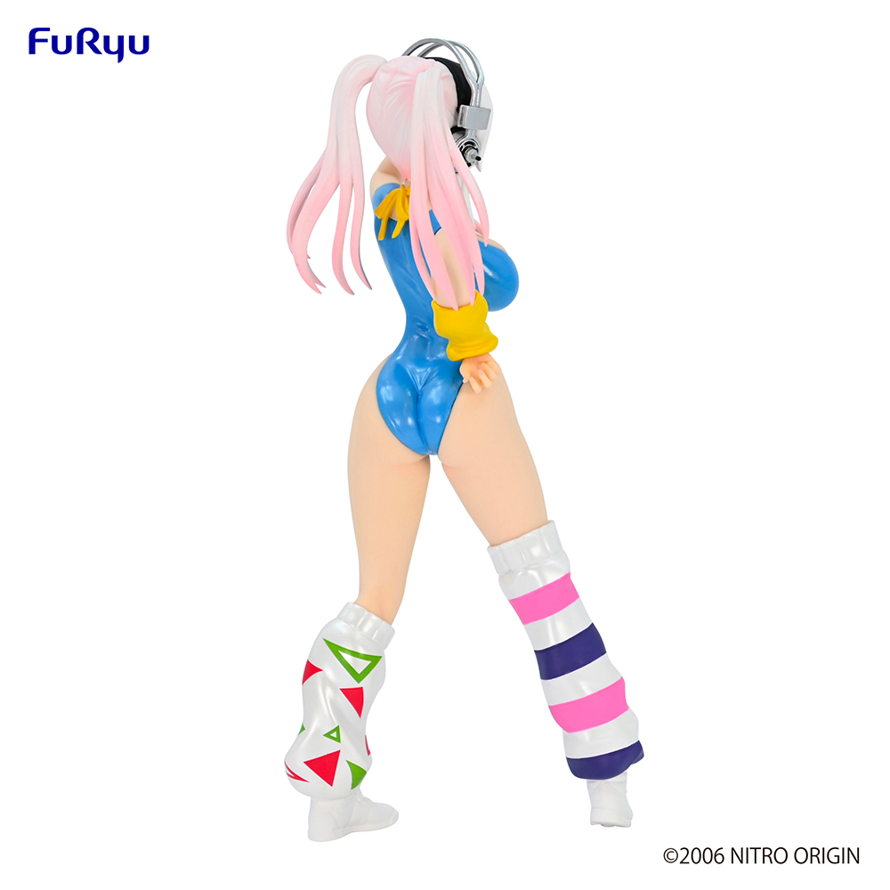 FuRyu: Nitroplus - Super Sonico (1980's Blue Another Color Ver.) Concept Figure (ONLINE ORDER ONLY)