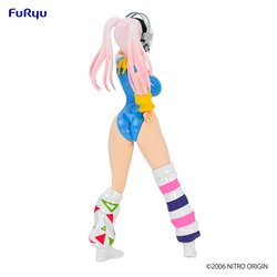 FuRyu: Nitroplus - Super Sonico (1980's Blue Another Color Ver.) Concept Figure (ONLINE ORDER ONLY)