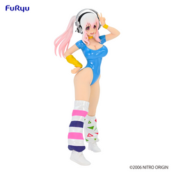 FuRyu: Nitroplus - Super Sonico (1980's Blue Another Color Ver.) Concept Figure (ONLINE ORDER ONLY)