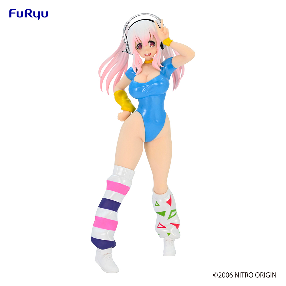 FuRyu: Nitroplus - Super Sonico (1980's Blue Another Color Ver.) Concept Figure (ONLINE ORDER ONLY)