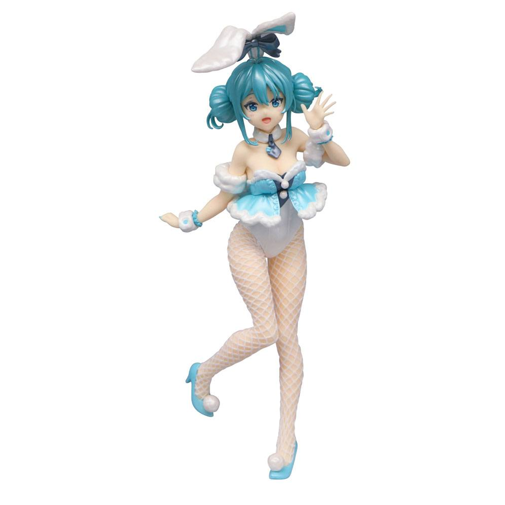 FuRyu: BiCute Bunnies - Hatsune Miku White Rabbit (Baby Blue ver.) Figure (ONLINE ORDER ONLY)