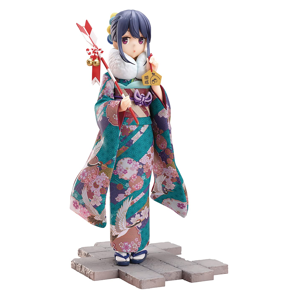 FuRyu: Laid Back Camp - Rin Shima (Furisode Ver.) 1/7 Scale Figure (ONLINE ORDER ONLY)