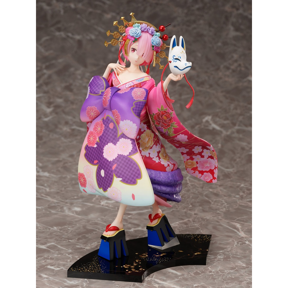 FuRyu: Re:Zero Starting Life in Another World - Ram (Parade of the Oiran Dochu Ver.) 1/7 Scale Figure (ONLINE ORDER ONLY)