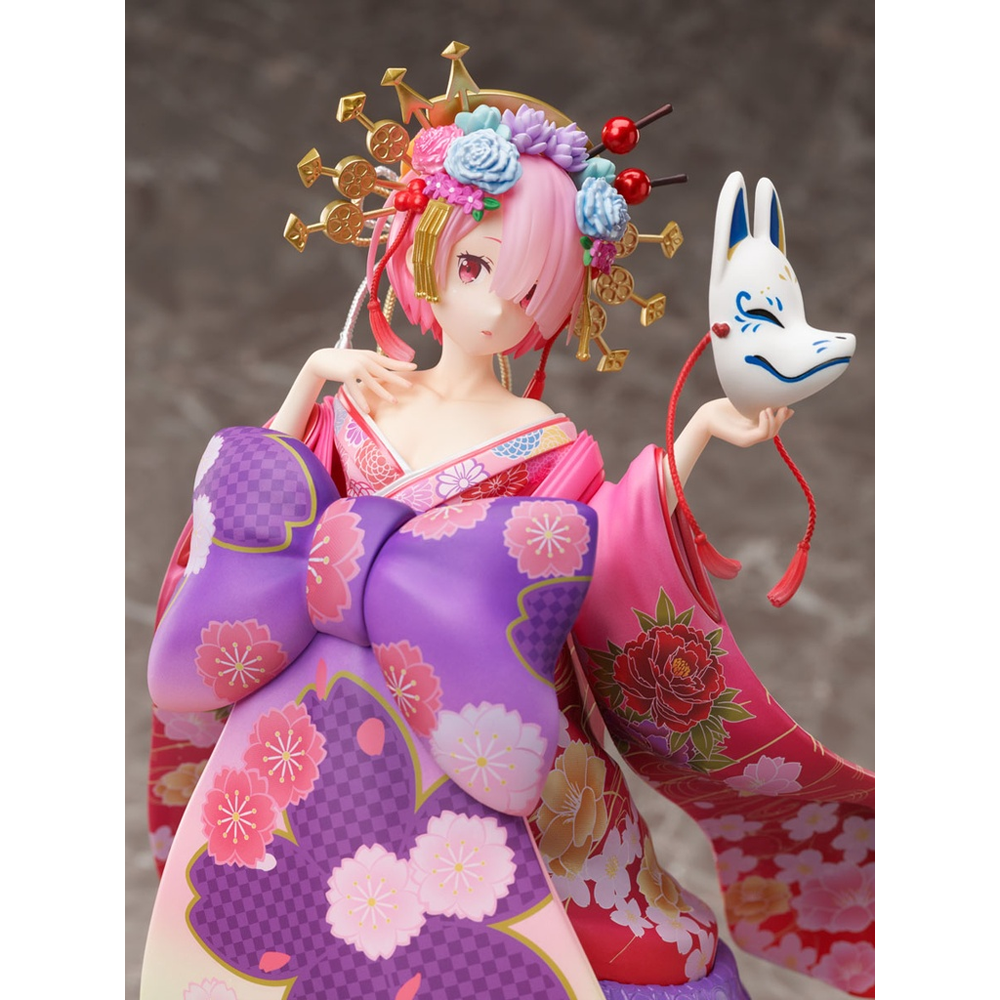 FuRyu: Re:Zero Starting Life in Another World - Ram (Parade of the Oiran Dochu Ver.) 1/7 Scale Figure (ONLINE ORDER ONLY)