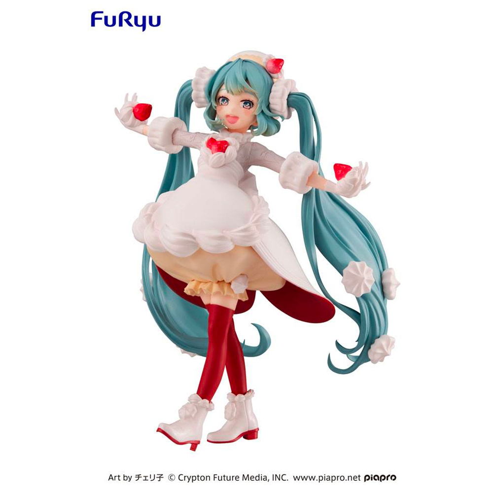 FuRyu: Vocaloid - Hatsune Miku (Strawberry Short Ver. Sweet Tea Time) Figure (ONLINE ORDER ONLY)