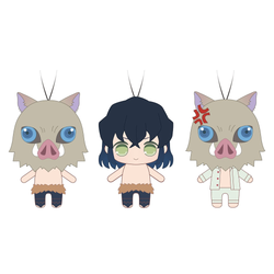 FuRyu: Demon Slayer: Kimetsu no Yaiba - Toy Plush Set Vol. 4 - Inosuke Hasibira (ONLINE ORDER ONLY)