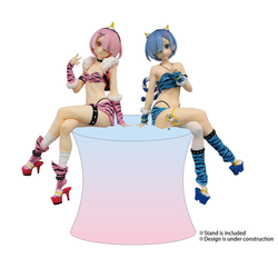 FuRyu: Re:Zero Starting Life in Another World - Rem & Ram (Demon Costume Ver.) Noodle Stopper (ONLINE ORDER ONLY)