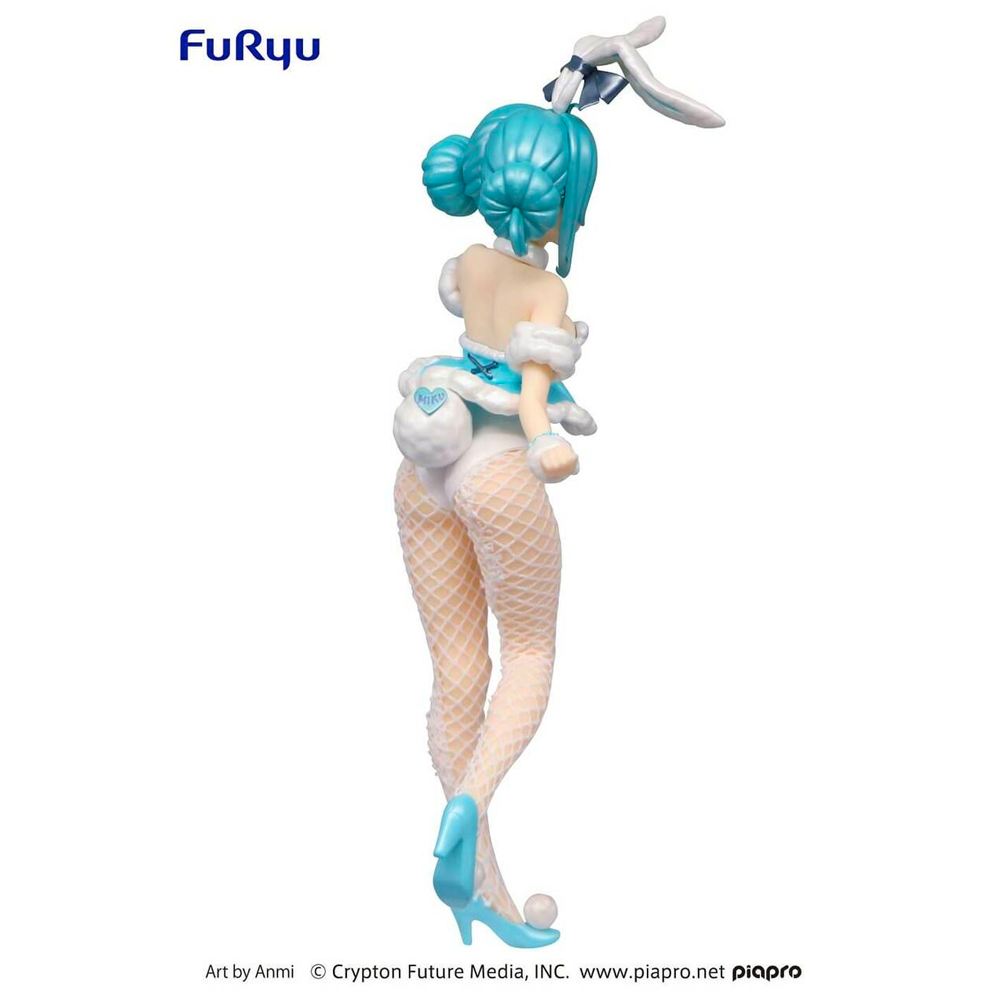 FuRyu: BiCute Bunnies - Hatsune Miku White Rabbit (Pearl Color Ver.) Figure (ONLINE ORDER ONLY)
