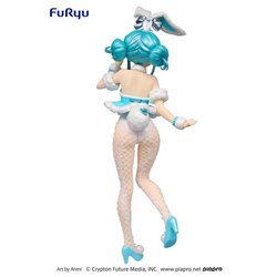 FuRyu: BiCute Bunnies - Hatsune Miku White Rabbit (Pearl Color Ver.) Figure (ONLINE ORDER ONLY)