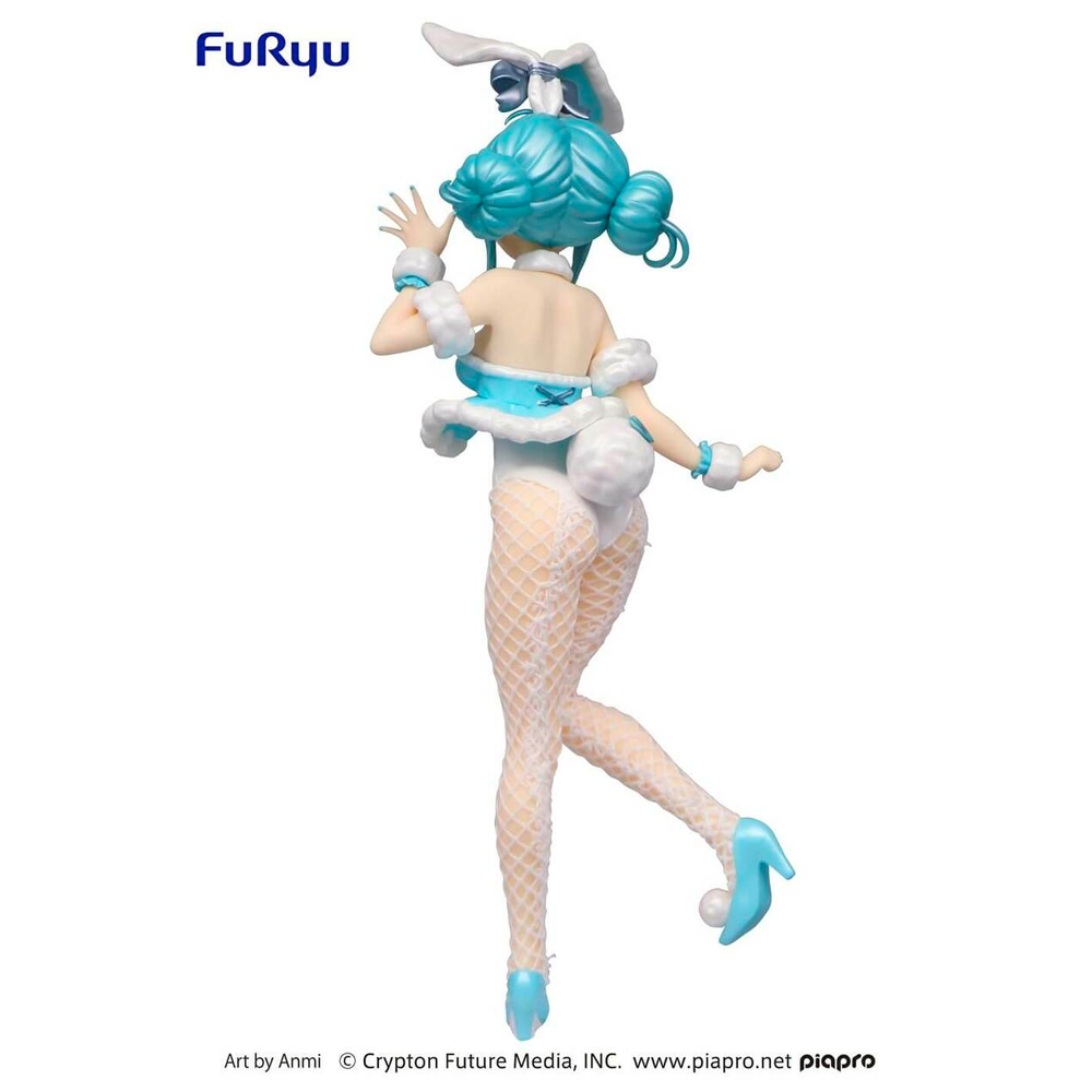 FuRyu: BiCute Bunnies - Hatsune Miku White Rabbit (Pearl Color Ver.) Figure (ONLINE ORDER ONLY)