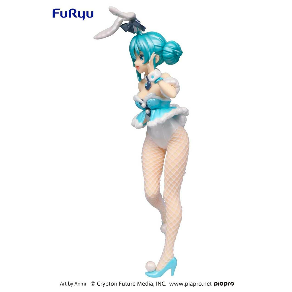FuRyu: BiCute Bunnies - Hatsune Miku White Rabbit (Pearl Color Ver.) Figure (ONLINE ORDER ONLY)