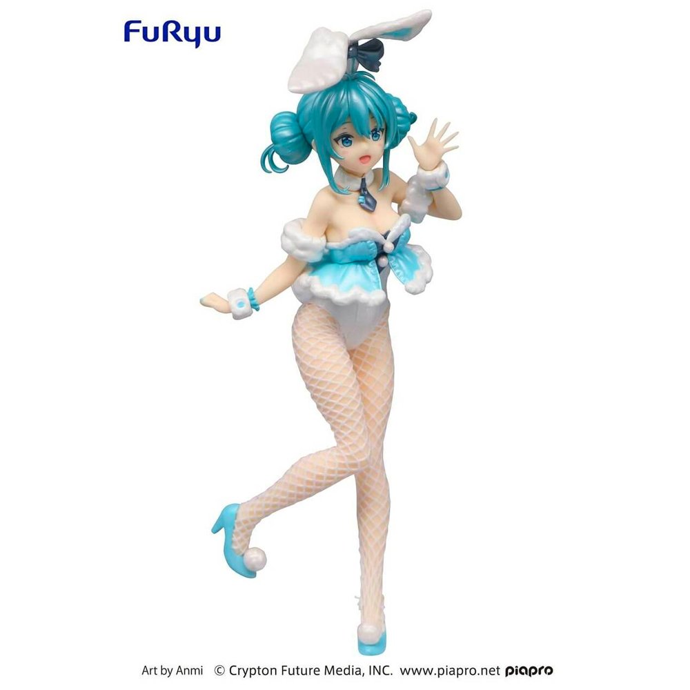 FuRyu: BiCute Bunnies - Hatsune Miku White Rabbit (Pearl Color Ver.) Figure (ONLINE ORDER ONLY)
