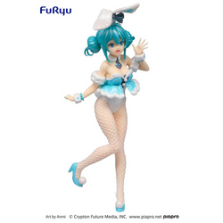 FuRyu: BiCute Bunnies - Hatsune Miku White Rabbit (Pearl Color Ver.) Figure (ONLINE ORDER ONLY)