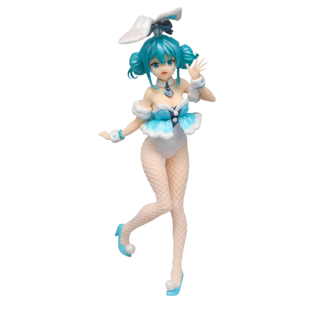 FuRyu: BiCute Bunnies - Hatsune Miku White Rabbit (Pearl Color Ver.) Figure (ONLINE ORDER ONLY)