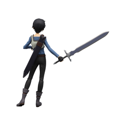 FuRyu: Sword Art Online: Progressive - Aria of a Starless Night - Kirito SSS FIGURE (ONLINE ORDER ONLY)