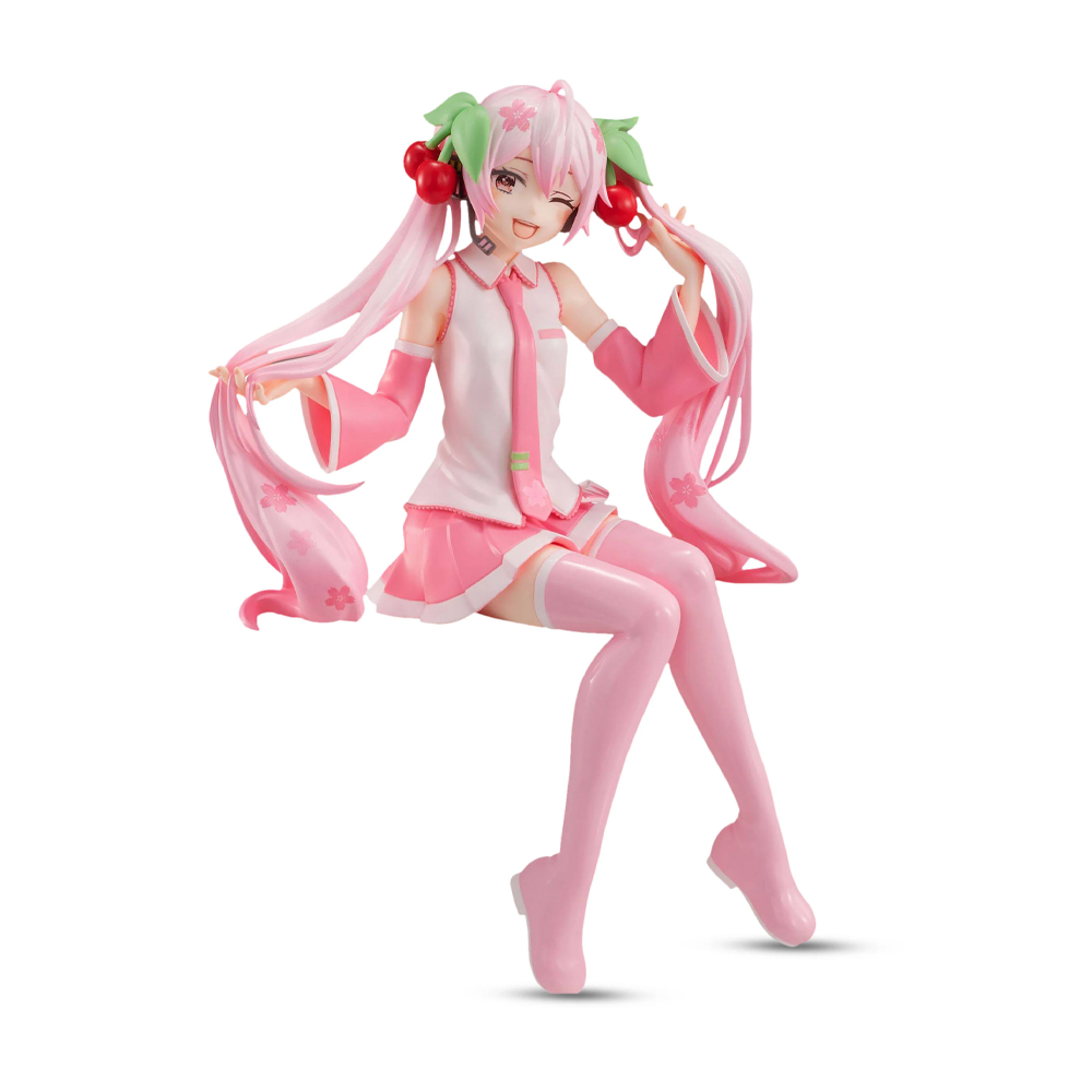 FuRyu: Vocaloid - Sakura Miku (Wink Ver.) Noodle Stopper Figure (ONLINE ORDER ONLY)
