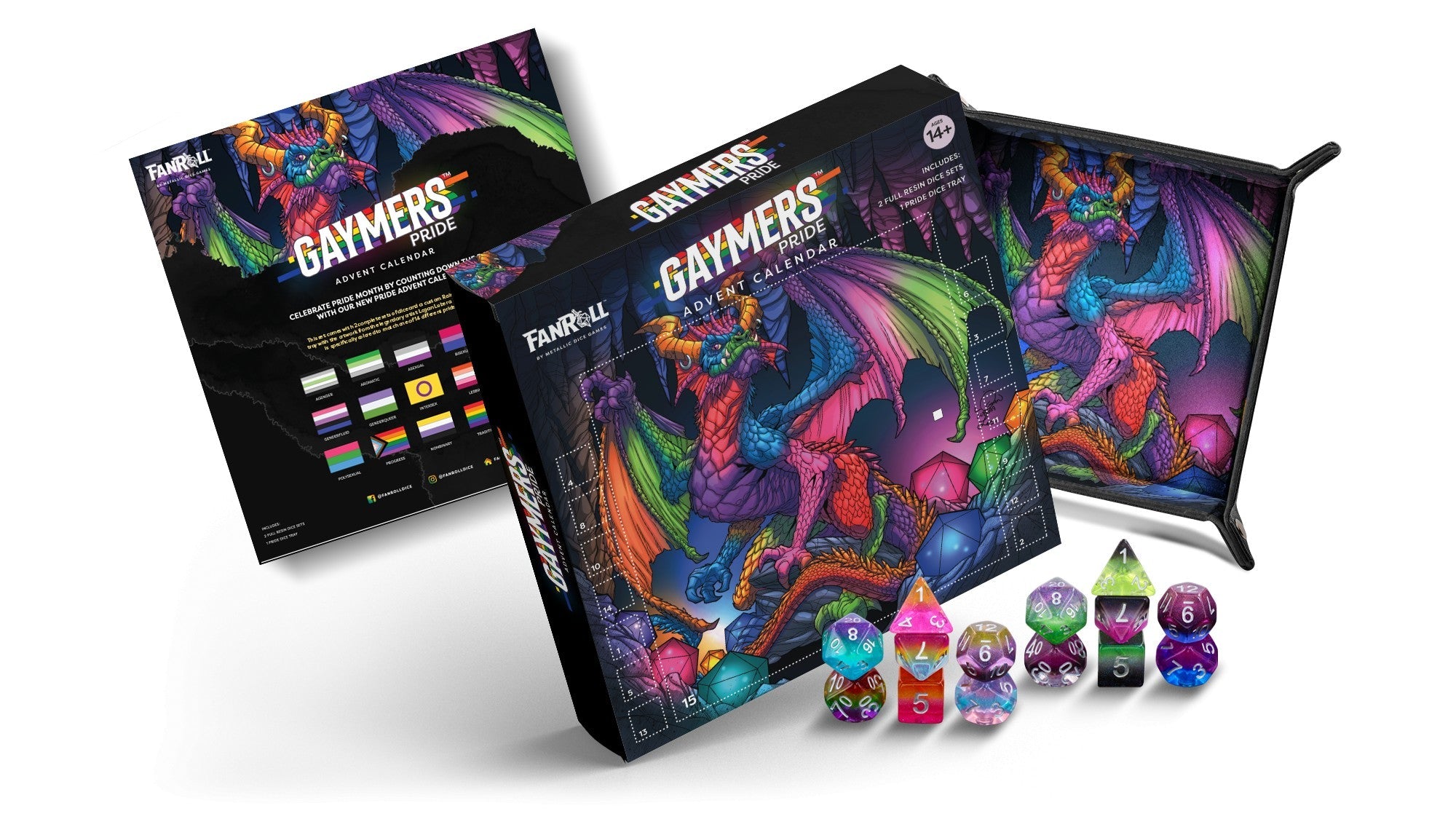 2025 Pride Month Dice Advent Calendar (ONLINE ORDER ONLY)