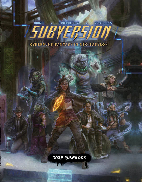 Subversion: Core Rulebook (ONLINE ORDER ONLY)