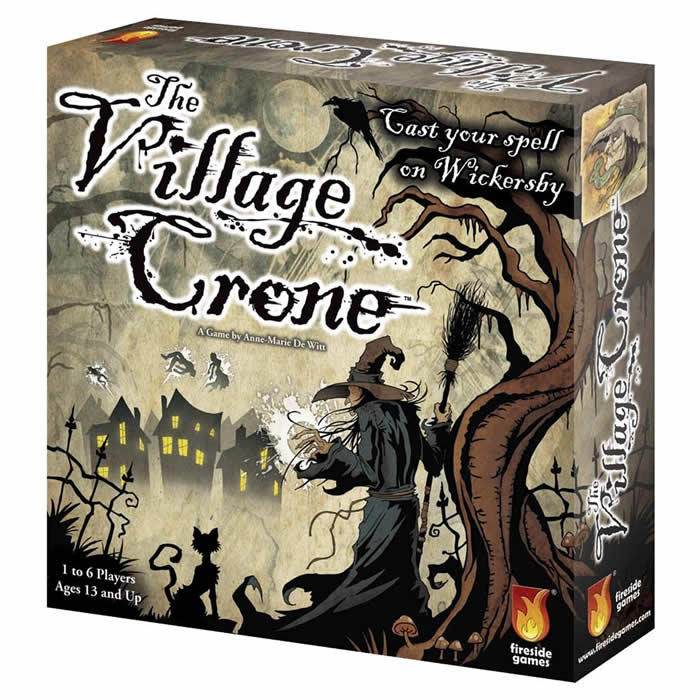 FSD1006 The Village Crone Board Game Fireside Games (ONLINE ORDER ONLY)
