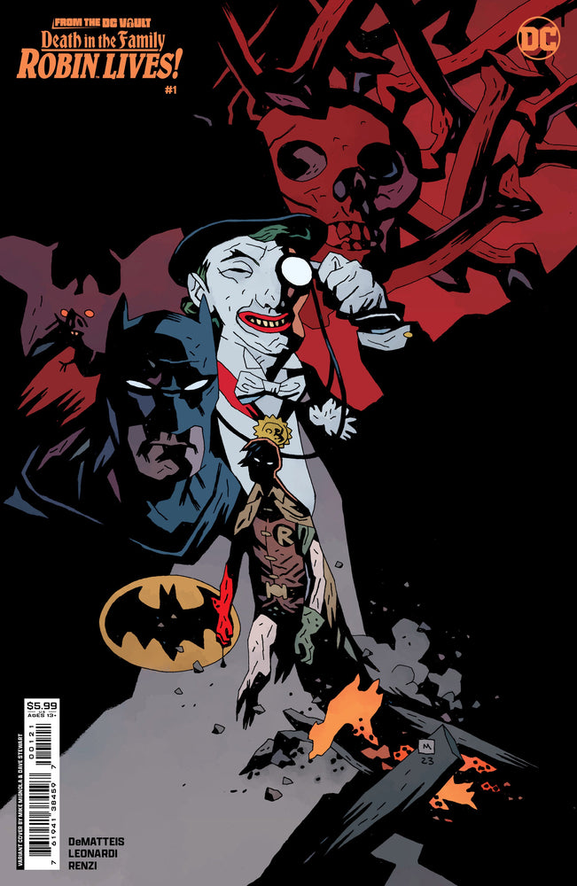 From The Dc Vault Death In The Family Robin Lives #1 B Mike Mignola Variant (07/10/2024) Dc (ONLINE ORDER ONLY)