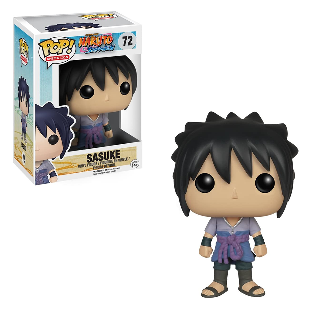 Funko POP! Naruto Shippuden - Sasuke Vinyl Figure #72 (ONLINE ORDER ONLY)