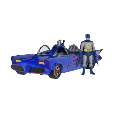 Funko: DC Comics: Batman - Blue Batmobile with Batman (Classic 1966 TV Series) Vinyl Figure 2017 Fall Convention Exclusive (ONLINE ORDER ONLY)