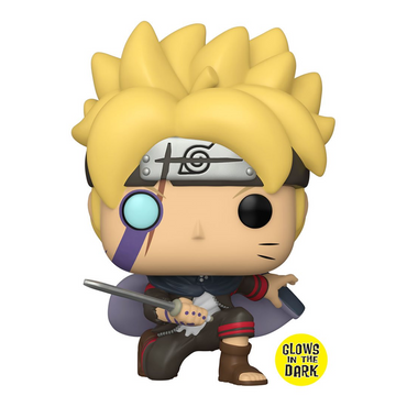 Funko POP! Boruto: Naruto Next Generations - Boruto with Marks (Glow in the Dark) Vinyl Figure #1035 Entertainment Earth Exclusive (ONLINE ORDER ONLY)