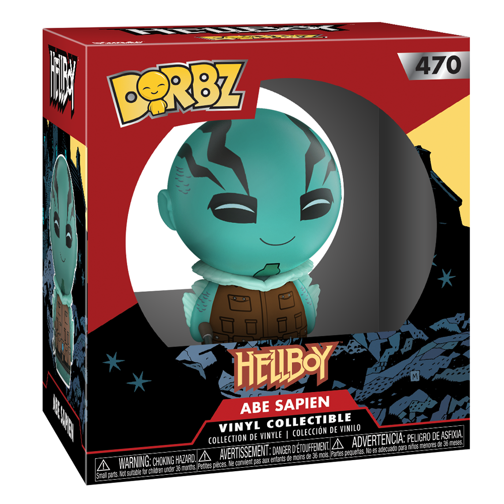 Funko Dorbz: Hellboy - Abe Sapien Vinyl Figure #470 (ONLINE ORDER ONLY)