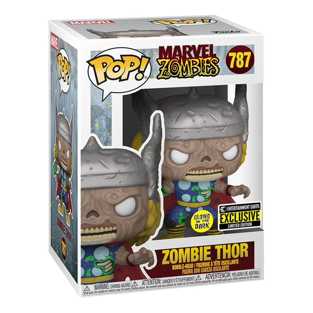 Funko POP! Marvel Zombies - Zombie Thor (Glow in the Dark) Vinyl Figure Entertainment Earth Exclusive (ONLINE ORDER ONLY)