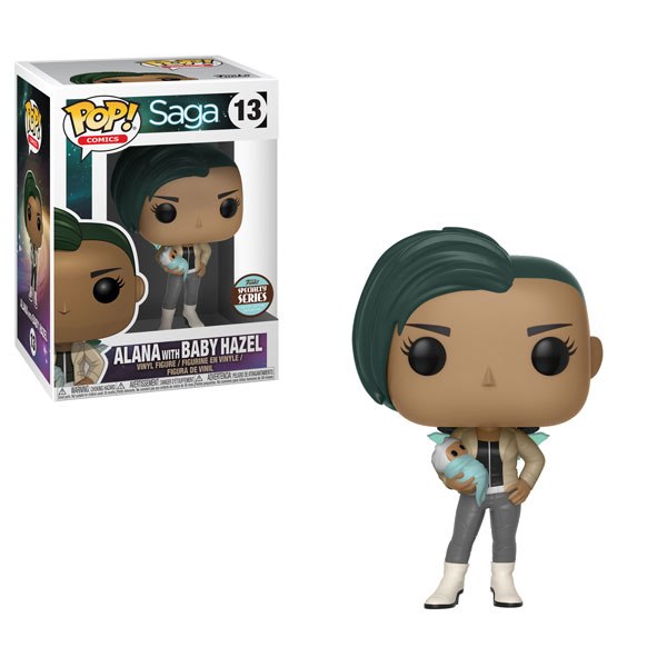 Funko POP! Saga - Alana with Hazel Vinyl Figure #13 Specialty Series (NOT 100% MINT) (ONLINE ORDER ONLY)