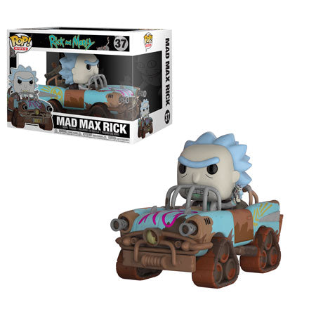Funko POP! Rides Rick and Morty - Mad Max Rick Vehicle Vinyl Figure #37 (ONLINE ORDER ONLY)