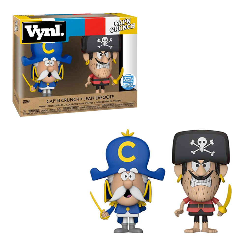 Funko VYNL: AD Icons - Cap'N Crunch & Jean Lafoote Limited Edition Vinyl Figures (ONLINE ORDER ONLY)