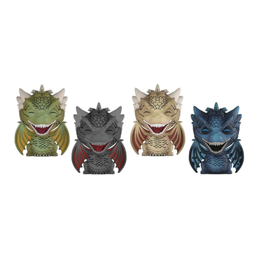 Funko Dorbz: Game of Thrones - Rhaegal, Drogon, Viserion, and Icy Viserion 4-Pack Vinyl Figure 2018 Summer Convention Exclusive (ONLINE ORDER ONLY)