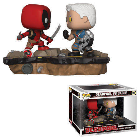 Funko POP! Deadpool - Deadpool Vs Cable Comic Moments Vinyl Figure #318 (ONLINE ORDER ONLY)