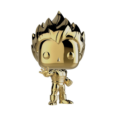 Funko POP! Dragon Ball Z - Super Saiyan Vegeta (Gold Chrome) #154 SDCC 2018 Toy Tokyo Exclusive [READ DESCRIPTION] (ONLINE ORDER ONLY)
