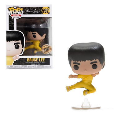 Funko POP! Enter the Dragon - Bruce Lee (Yellow) (Flying Man) Vinyl Figure #592 Bait Exclusive [READ DESCRIPTION] (ONLINE ORDER ONLY)