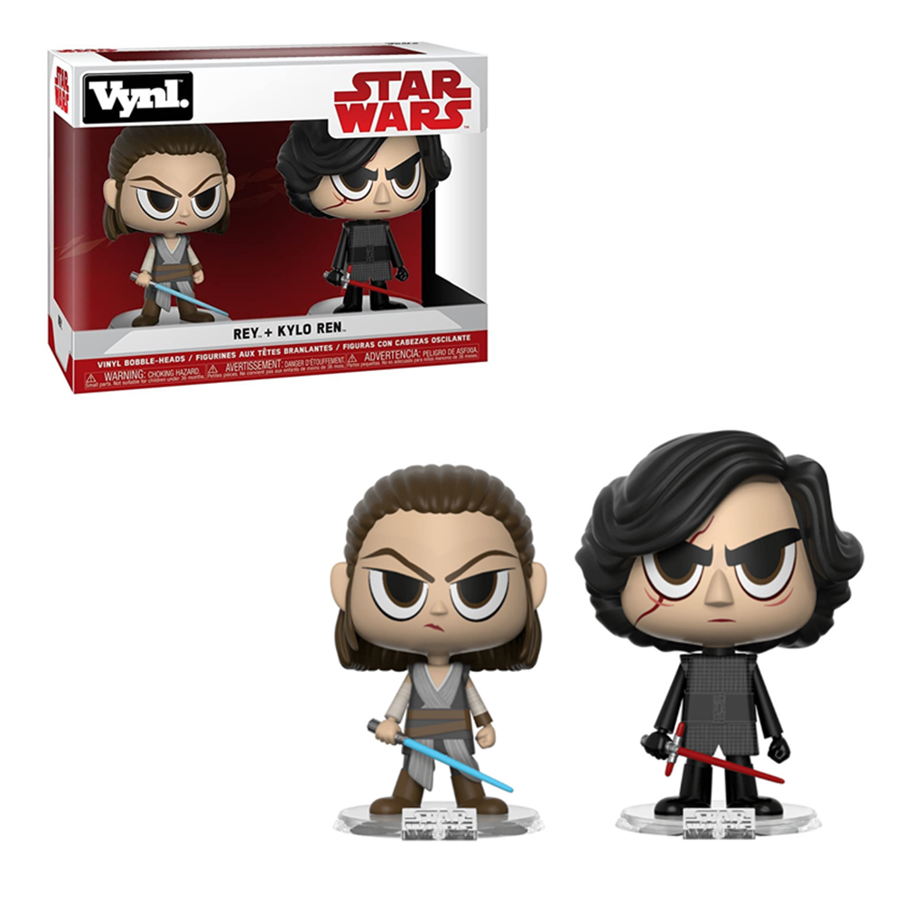Funko VYNL: Star Wars - Rey and Kylo Ren Vinyl Figures (ONLINE ORDER ONLY)