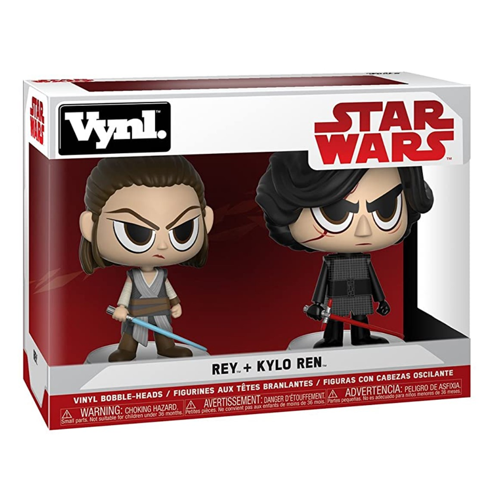 Funko VYNL: Star Wars - Rey and Kylo Ren Vinyl Figures (ONLINE ORDER ONLY)