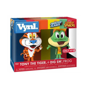 Funko VYNL: AD Icons - Tony the Tiger and Dig Em' Frog Vinyl Figures Target Exclusive (ONLINE ORDER ONLY)
