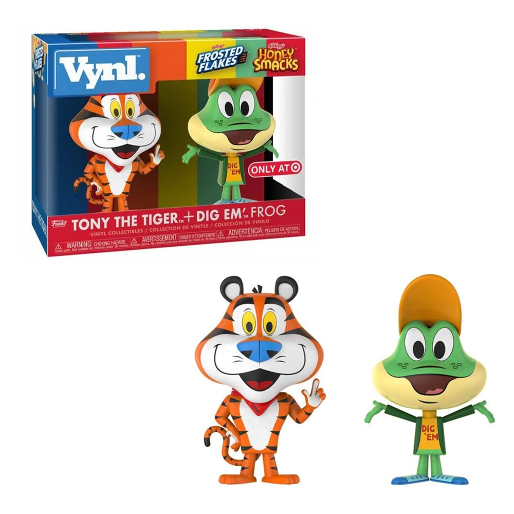 Funko VYNL: AD Icons - Tony the Tiger and Dig Em' Frog Vinyl Figures Target Exclusive (ONLINE ORDER ONLY)