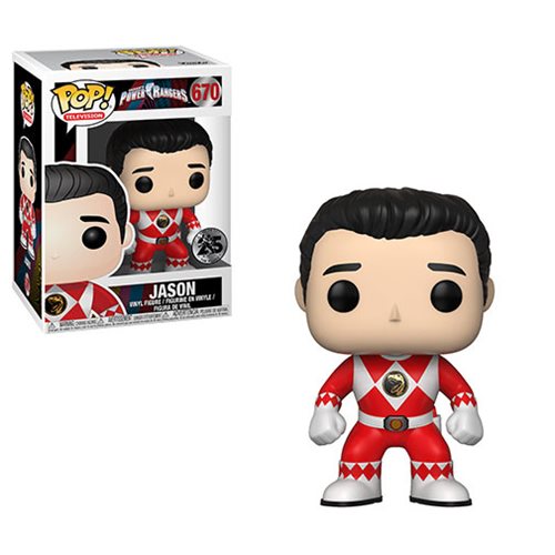 Funko POP! Power Rangers - Red Ranger No Helmet Vinyl Figure #670 (ONLINE ORDER ONLY)